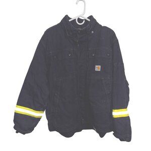 Carhartt Full Swing FR Reflective Jacket L Navy
